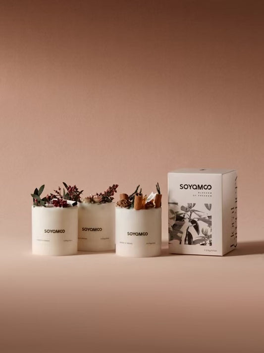 Scented Candle Set (3pc)