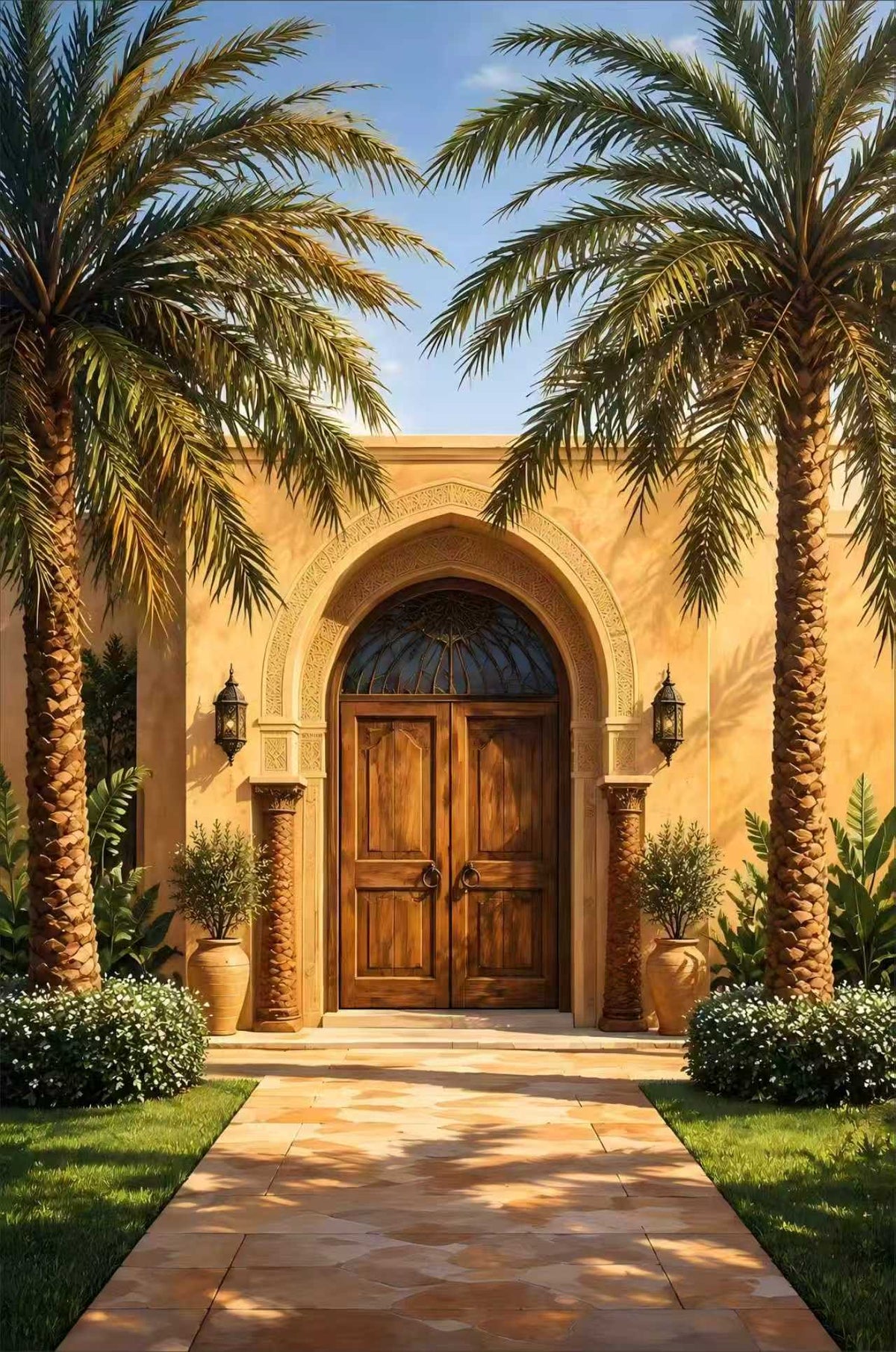 3pc Framed Wall Art (40*60cm)- Mediterranean inspired