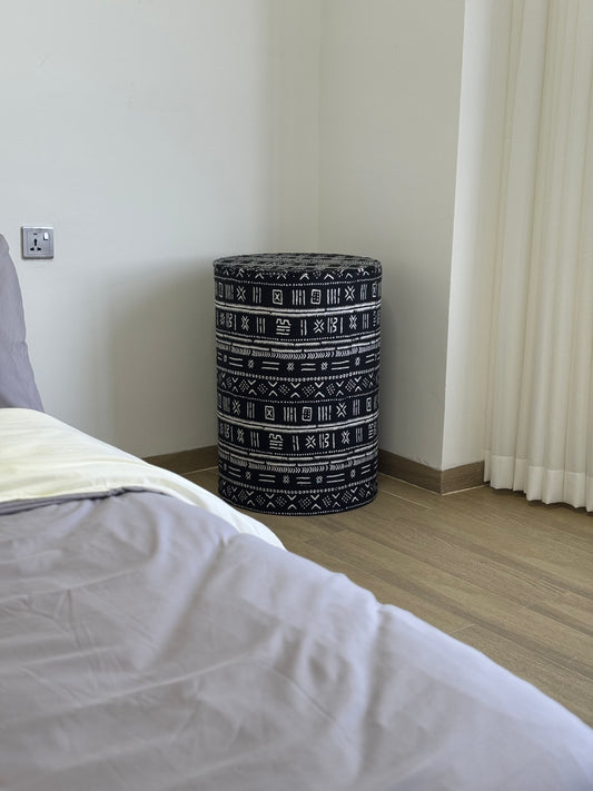 XL Ottoman- Mudcloth Print