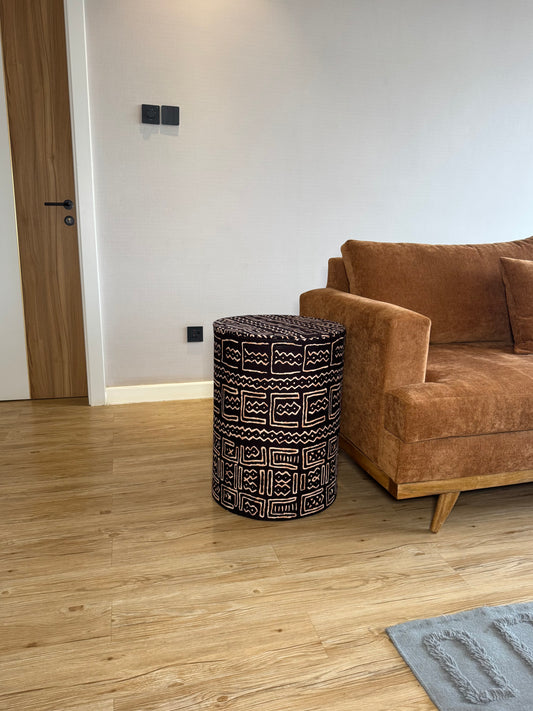 Ottoman- Brown tribal ankara print