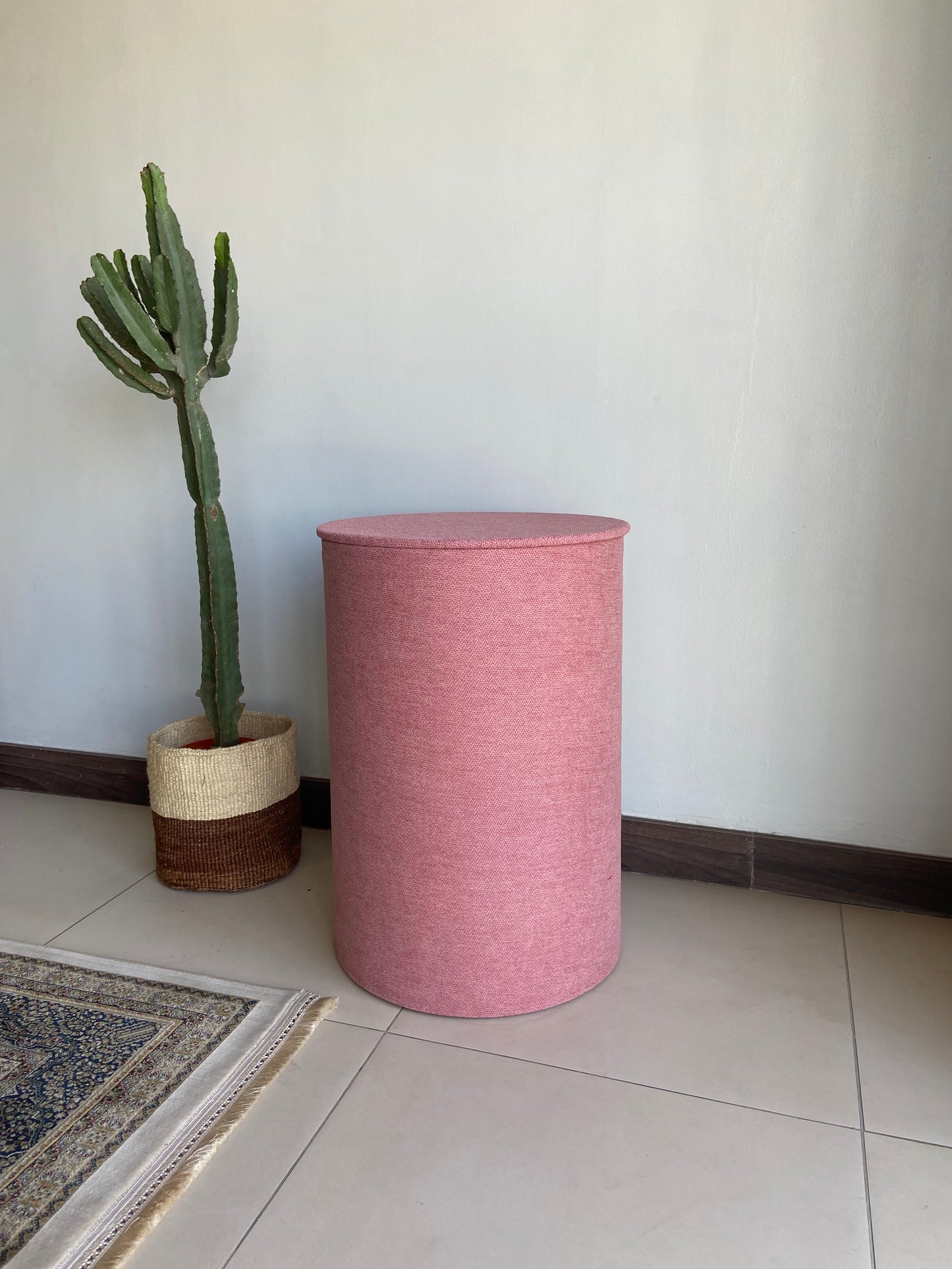 XL Ottoman- Pink