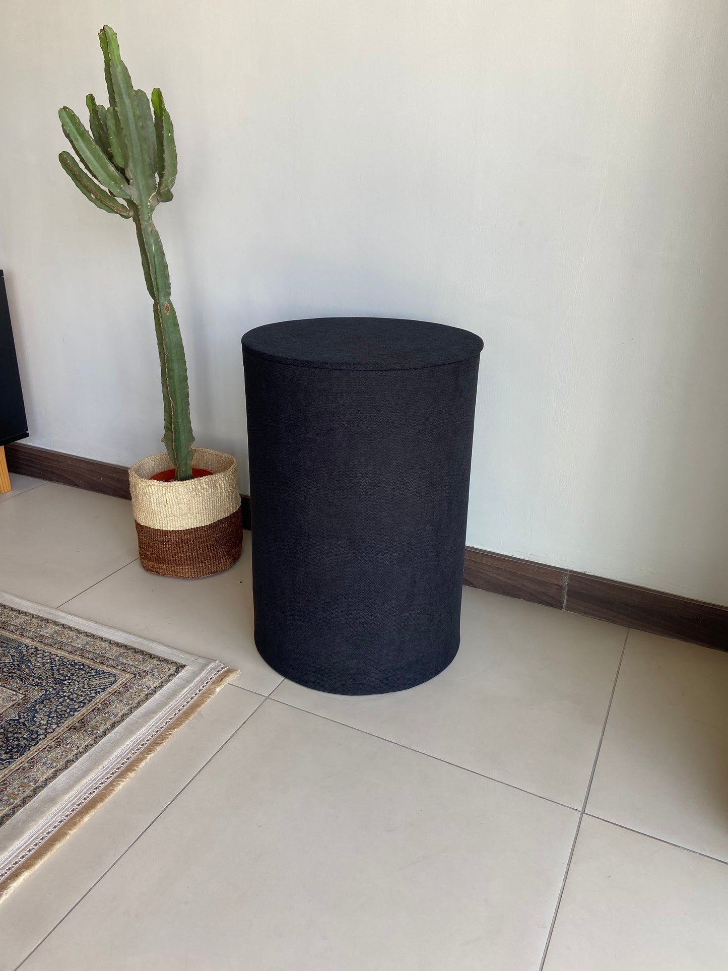 XL Ottoman- Black