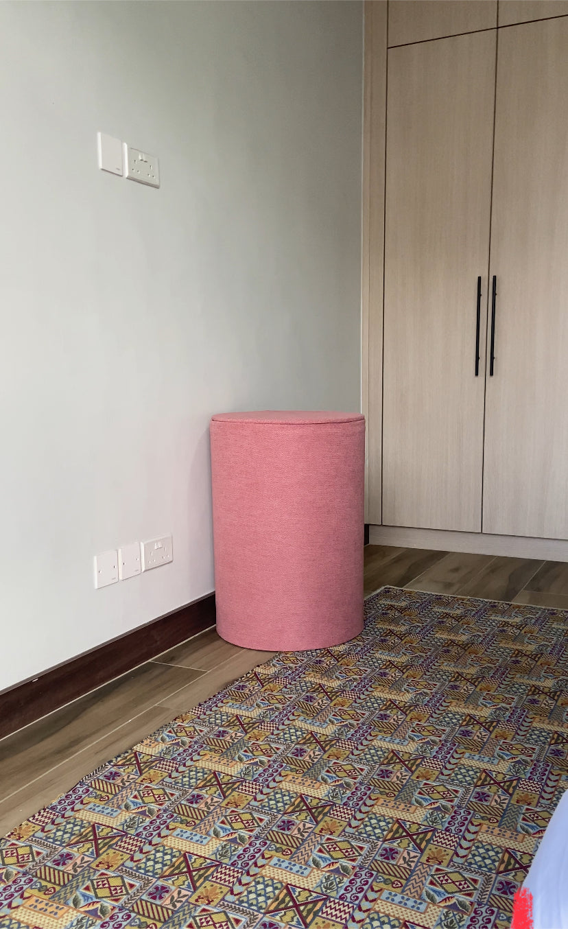 XL Ottoman- Pink