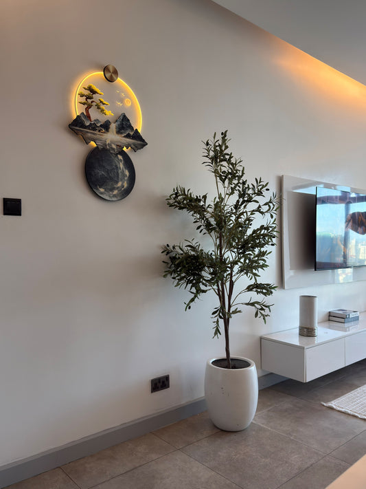 planet sculpture LED WALL ART