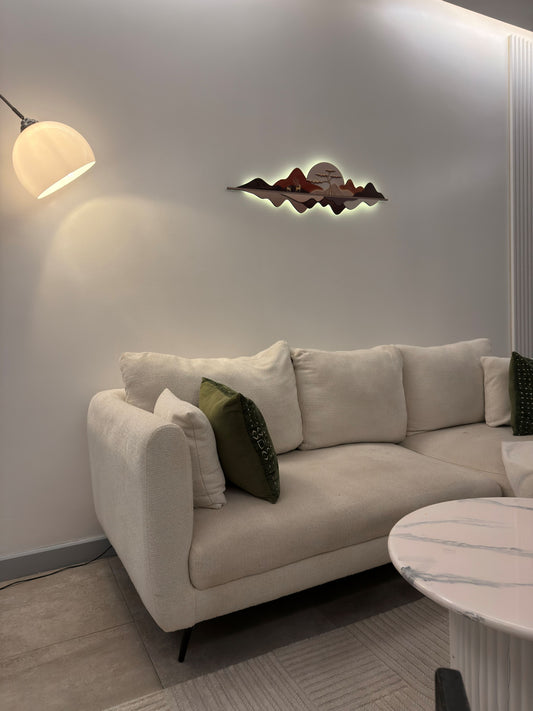 Mountain Layer landscape LED WALL ART